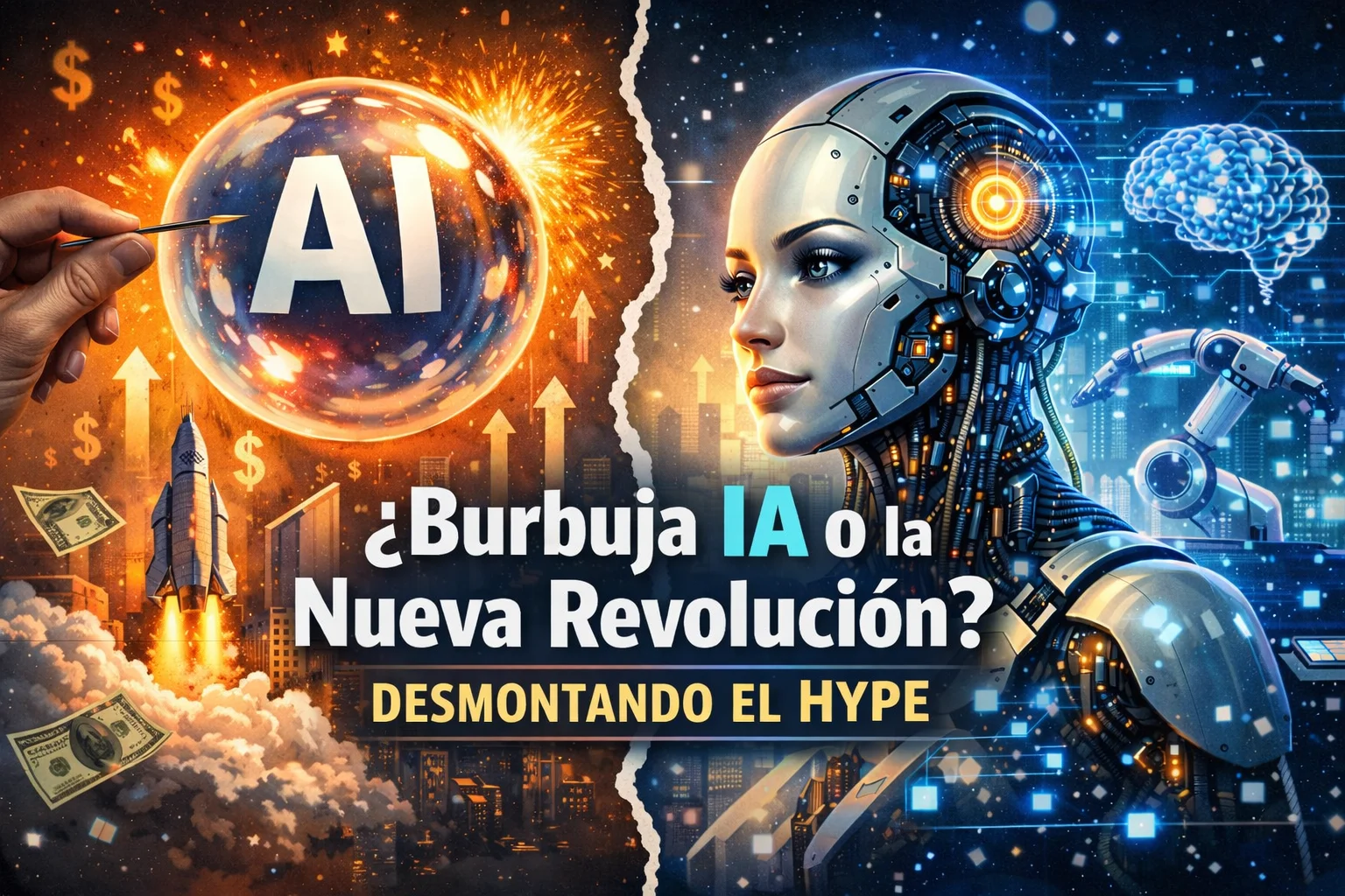 ¿Burbuja IA o la Nueva Revolución? Desmontando el Hype